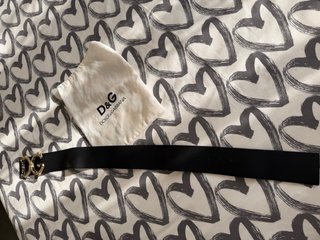 Cintura Dolce & Gabbana DG Nera Oro