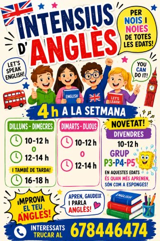 Intensivo inglés todas las edades