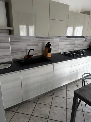 Cucina Arredo3 Beige/Grigio