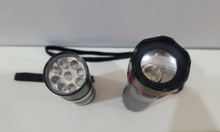 2 Linternas LED Nor mark y Elevei