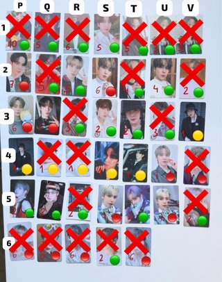 Photocard Ateez Yunho