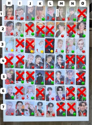 Photocard Ateez Mingi