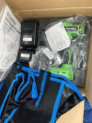 Llave de impacto TaskStar 21V 4000mAh (NUEVA)