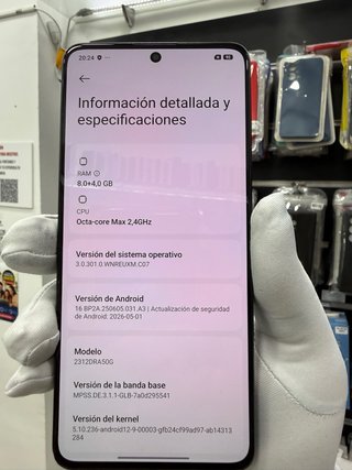 Xiaomi Redmi Note 13 Pro 5G 256GB/8GB RAM factura