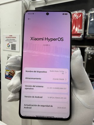 Xiaomi Redmi Note 13 Pro 5G 256GB/8GB RAM factura