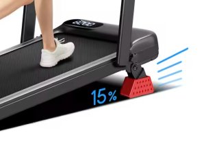 Cinta de correr negra (Nueva)