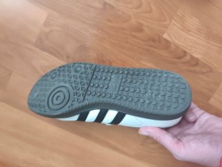 Zapatillas Adidas Samba Mujer Blancas Negro