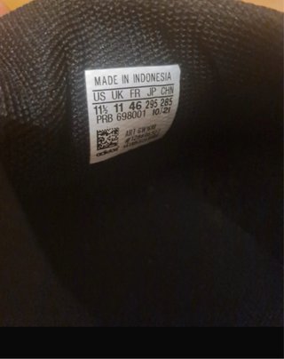 Adidas Sala Futsal Negro/Azul