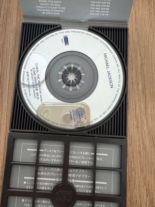 Michael Jackson Heal The World mini CD Single 3”