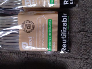 50 Cubiertos de plástico reutilizables (pack)