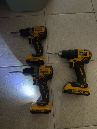 Taladro Atornillador DeWalt 12V y 18V