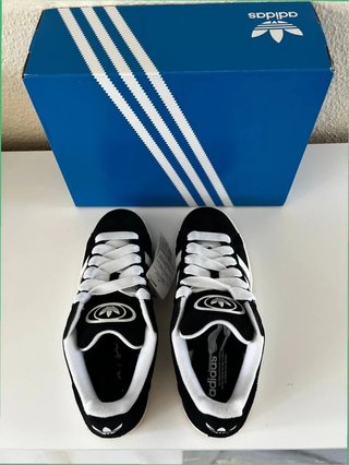 Adidas Campus Talla 43 Negro Blanco
