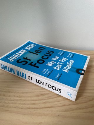 Stolen Focus Why You Can't Pay Attention