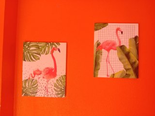 2 Cuadros Flamencos 50x40 cm