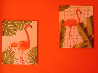2 Cuadros Flamencos 50x40 cm
