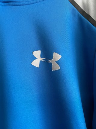 Sudadera Under Armour Azul y Gris