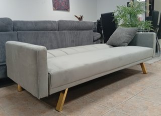 -Sofá Cama Bogota *Gris*, Cómodo. ¡EN REBAJA!