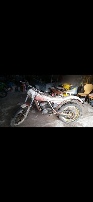 Montesa 307 Trials Roja/Blanca