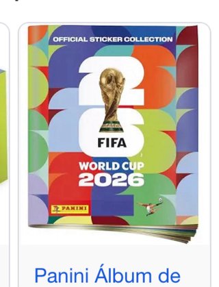 Álbum Panini Mundial FIFA 2026