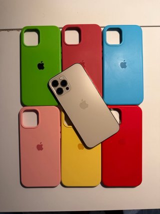 iPhone12ProMax, 128gb, y 71% Salud de Bateria.