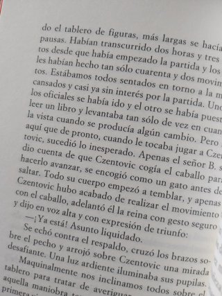 Novela de ajedrez