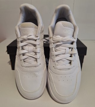Zapatillas Adidas Hoops 3.0 Blancas T.40 SEMINUEVA