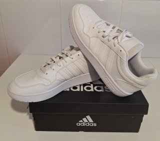 Zapatillas Adidas Hoops 3.0 Blancas T.40 SEMINUEVA