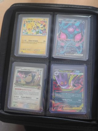 Lote Cartas Pokémon Pikachu, Snorlax, Gengar