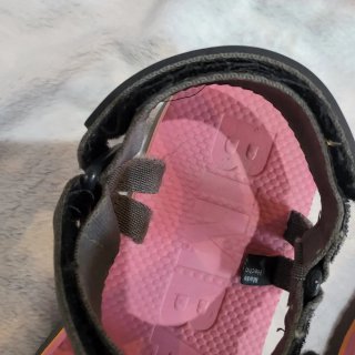Sandalias Bimba y Lola grises y rosas 39