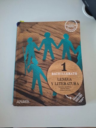Libro texto Lengua y Literatura 1 Bachiller