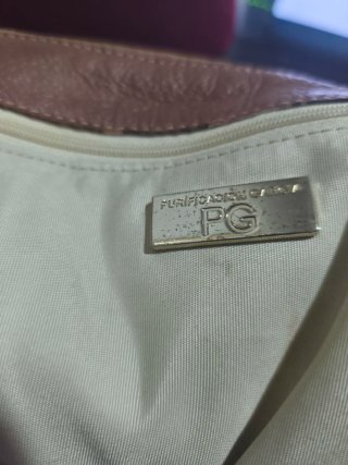Bolso Purificación García Marrón Piel
