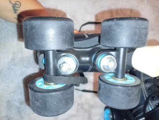 Patines McRoller Negros y Azules