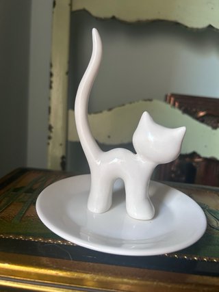 Joyero gato blanco
