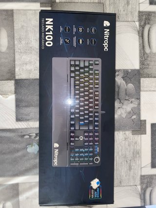 Teclado Redragon NK100 Negro
