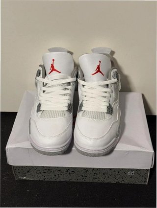 Jordan 4 Retro White Oreo EU 45