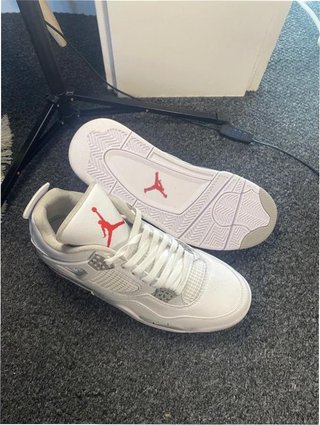 Jordan 4 Retro White Oreo EU 44