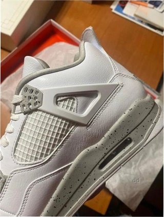 Jordan 4 Retro White Oreo EU 40.5