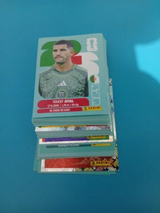 Lote cromos Mundial 2026 Panini. Miro faltas