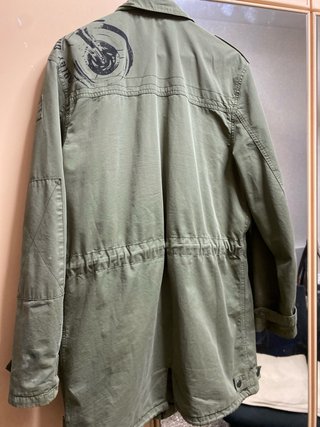 Chaqueta 3/4 Moto Verde Militar Harley Davidson