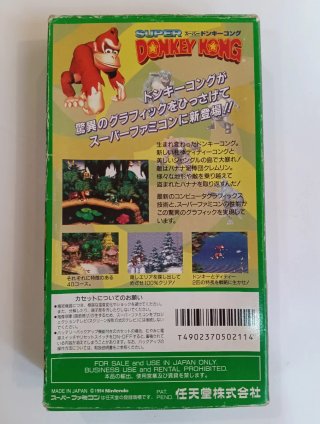 Juego, Donkey Kong Country para SuperFamicom