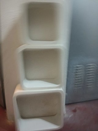 Juego 3 Cubos Decorativos Blancos