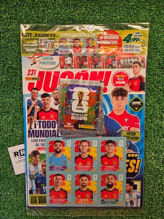 Revista Jugón 231 + Cromos Mundial FIFA 2026