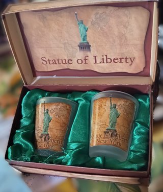 2 Bicchierini Statue of Liberty New York