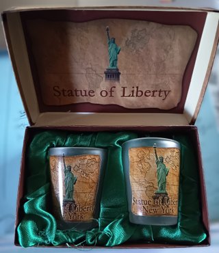 2 Bicchierini Statue of Liberty New York