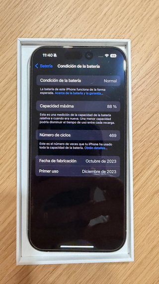 iPhone 15 Pro 128GB Natural Titanio