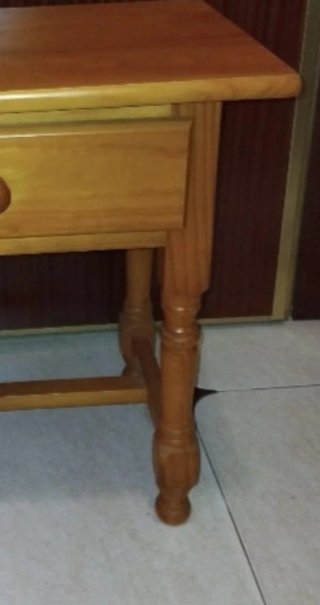 2 Mesitas de Noche Madera Marrón