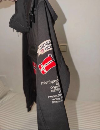 Chaqueta Geographical Norway Negra