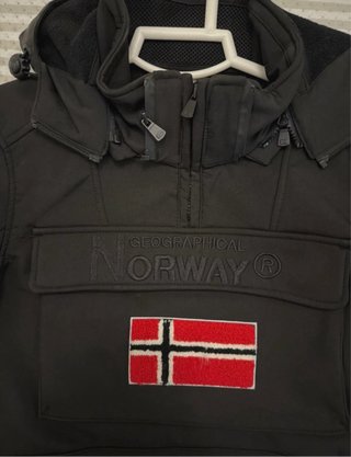 Chaqueta Geographical Norway Negra