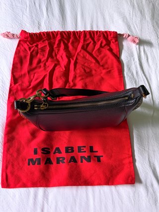 Bolso Isabel Marant OSKAN MOON, negro. COMO NUEVO!