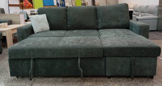 -Sofá Cama Luke*, Gris*. Arcón. Cómodo ¡EN OFERTA!